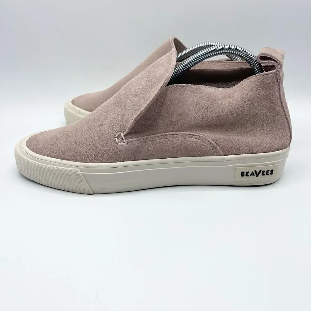 SeaVees Hintington Middie Ankle Suede Slip-On - Women’s US 9.5